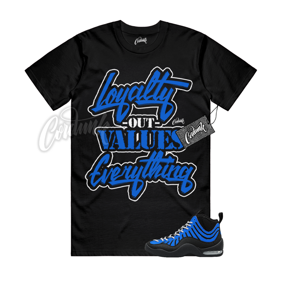 Nike Air Bakin Varsity Royal Matching Shirt