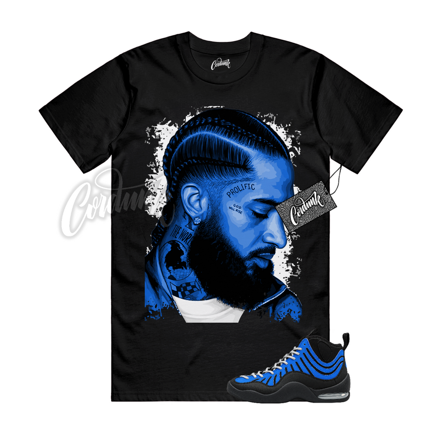 Nike Air Bakin Varsity Royal Matching Shirt
