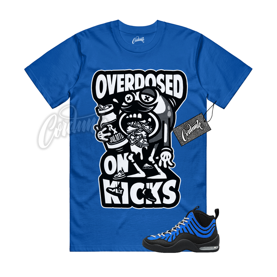 Nike Air Bakin Varsity Royal Matching Shirt