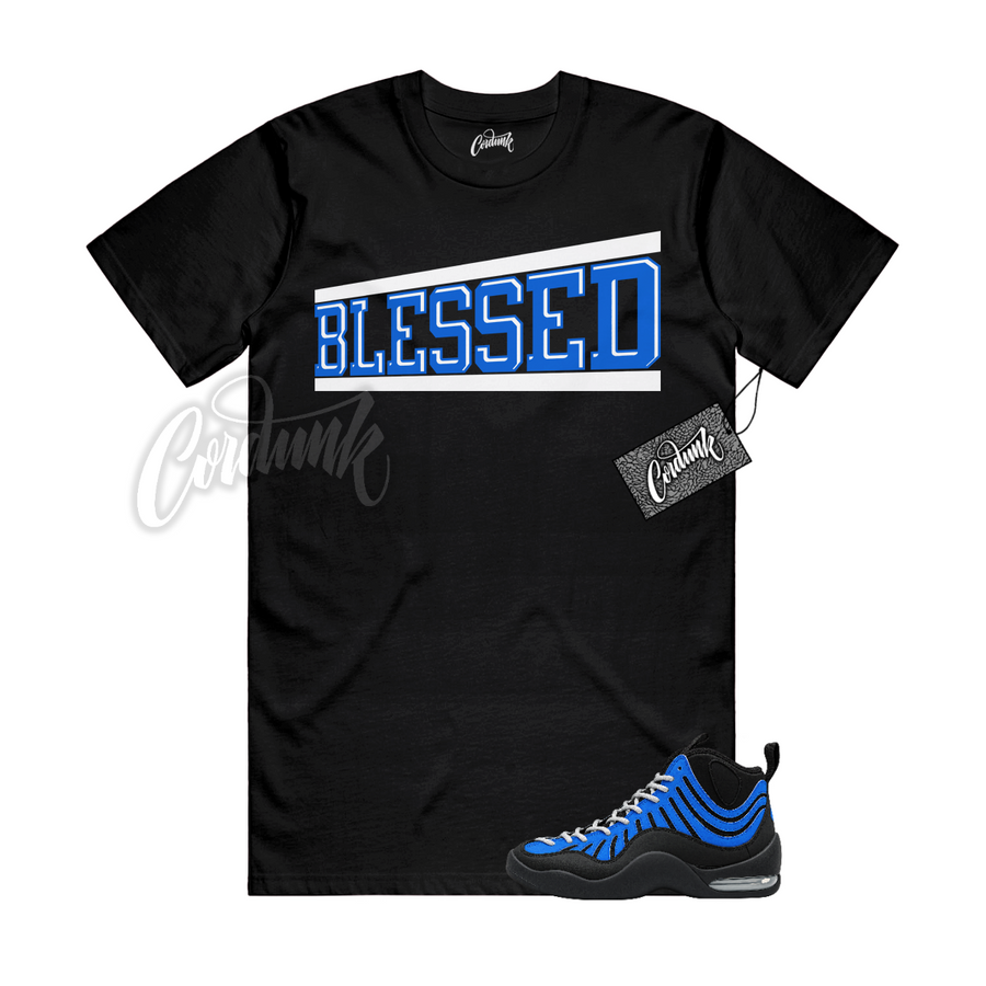 Nike Air Bakin Varsity Royal Matching Shirt