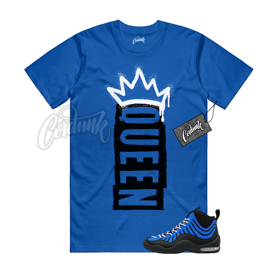 Nike Air Bakin Varsity Royal Matching Shirt