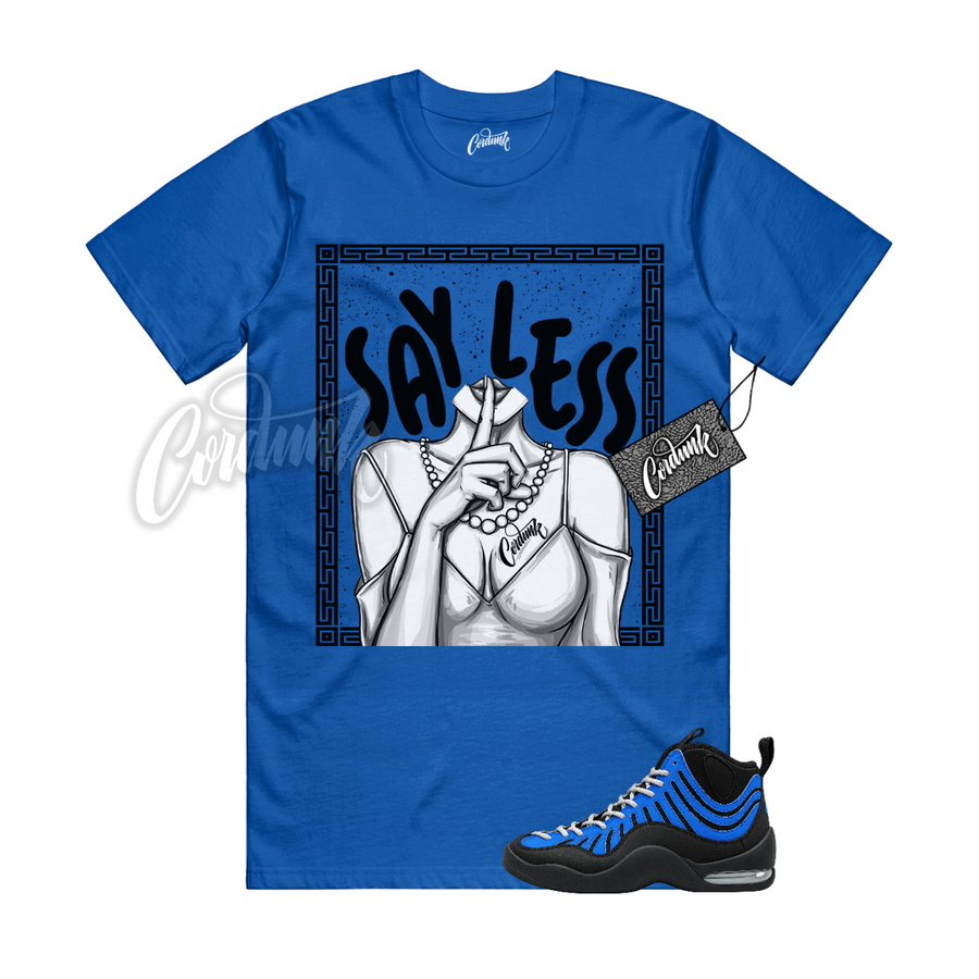 Nike Air Bakin Varsity Royal Matching Shirt