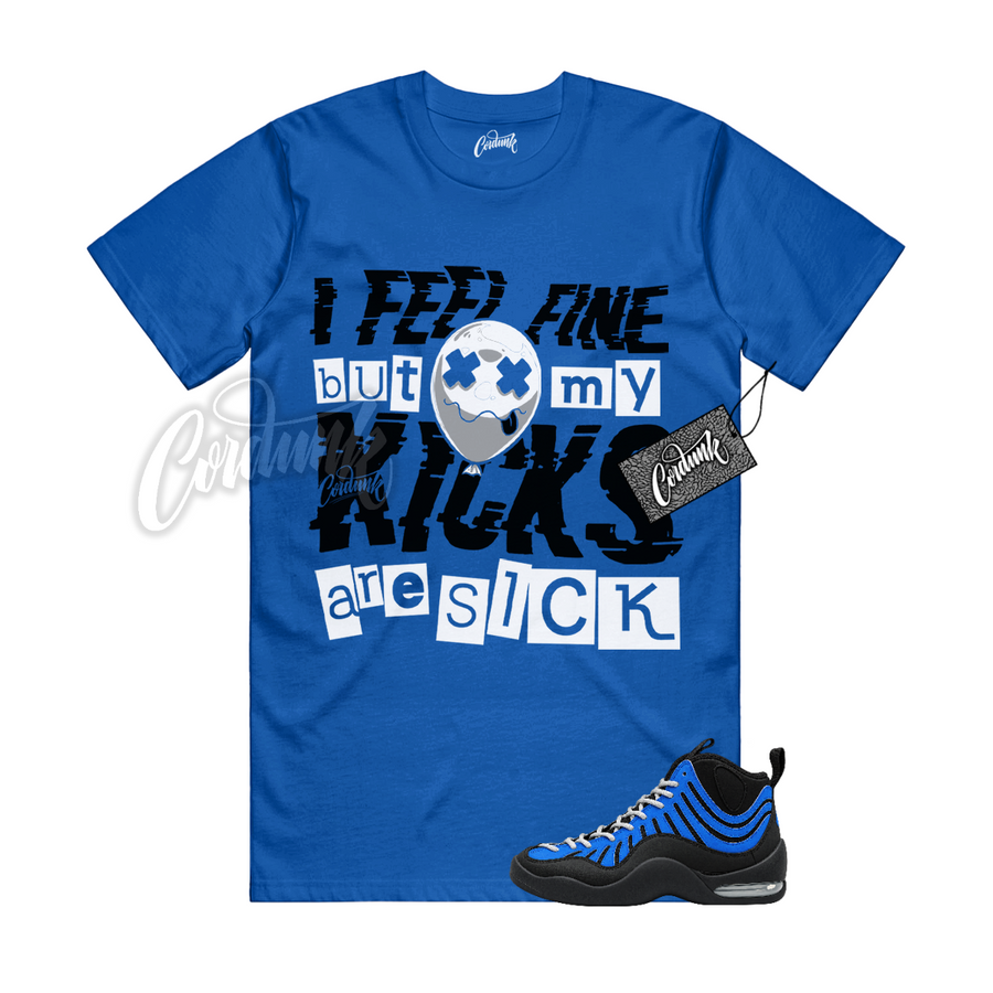 Nike Air Bakin Varsity Royal Matching Shirt