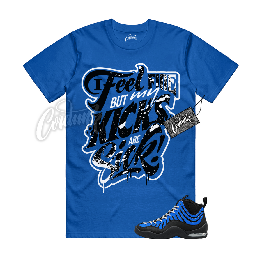 Nike Air Bakin Varsity Royal Matching Shirt