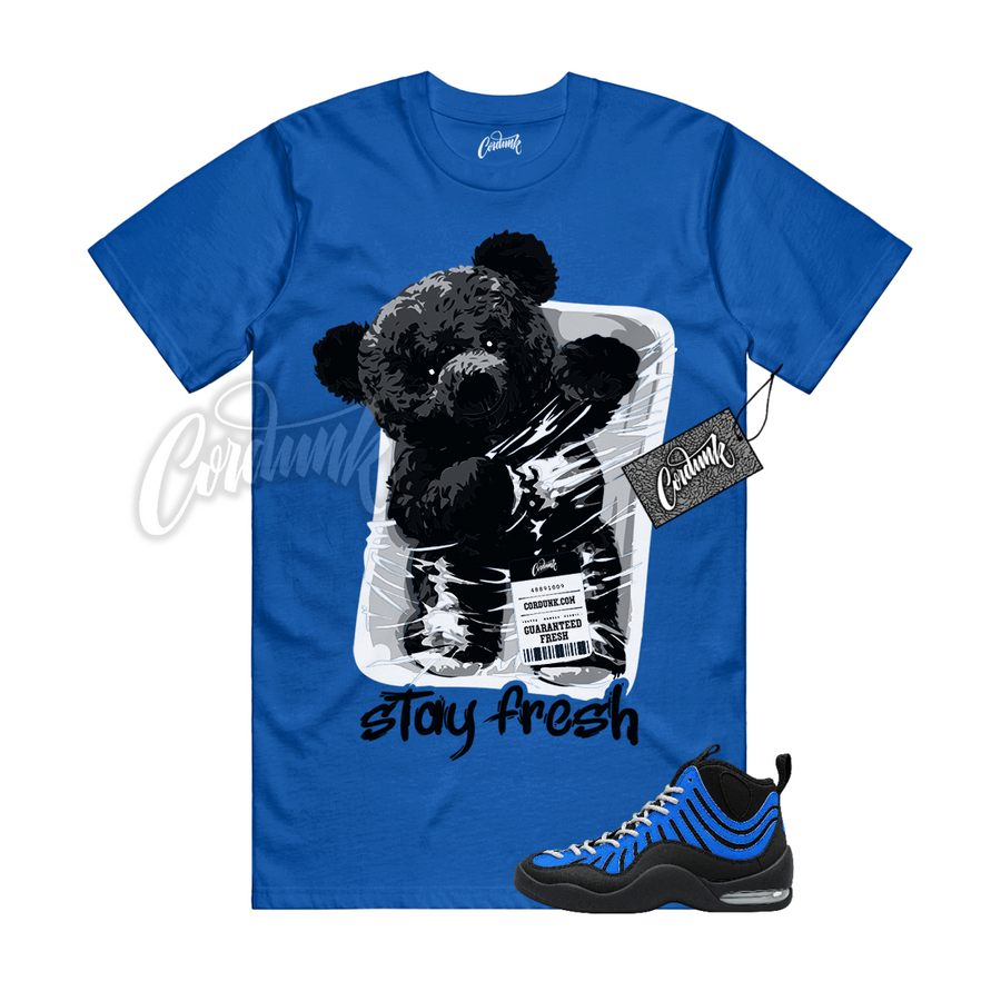 Nike Air Bakin Varsity Royal Matching Shirt