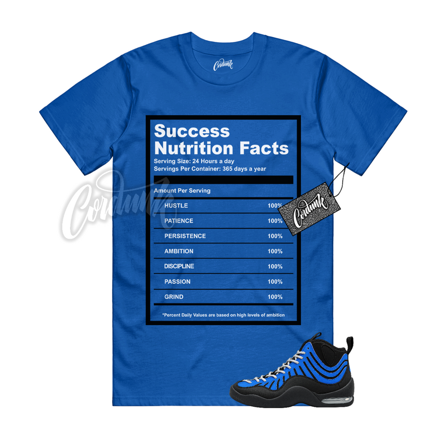 Nike Air Bakin Varsity Royal Matching Shirt