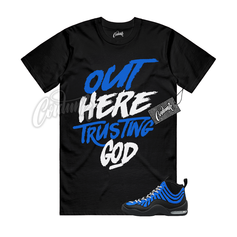 Nike Air Bakin Varsity Royal Matching Shirt