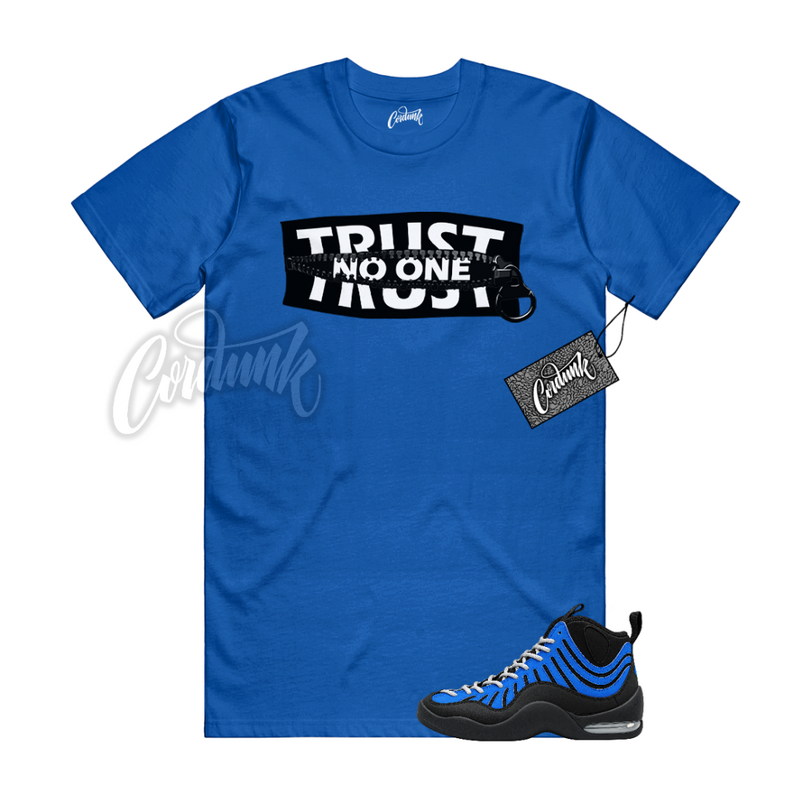 Nike Air Bakin Varsity Royal Matching Shirt