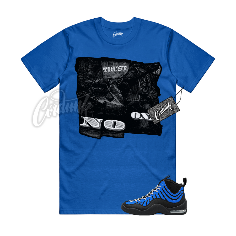 Nike Air Bakin Varsity Royal Matching Shirt