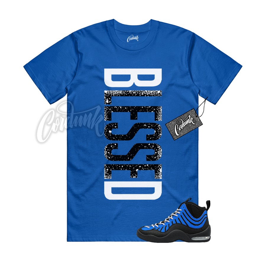 Nike Air Bakin Varsity Royal Matching Shirt