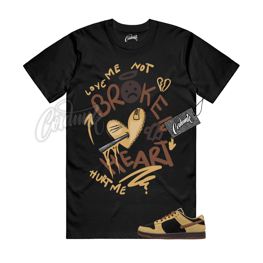 Nike Dunk Filbert Light Chocolate Matching Shirt