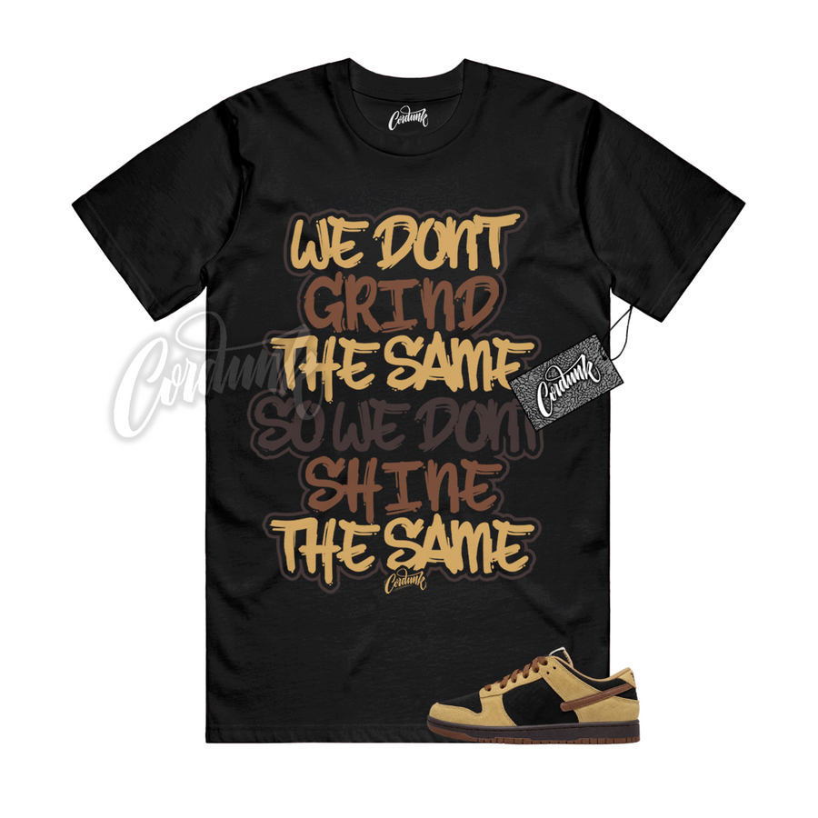 Nike Dunk Filbert Light Chocolate Matching Shirt