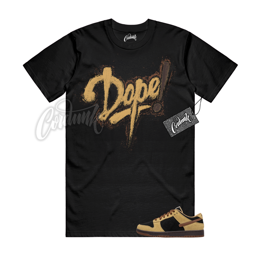 Nike Dunk Filbert Light Chocolate Matching Shirt