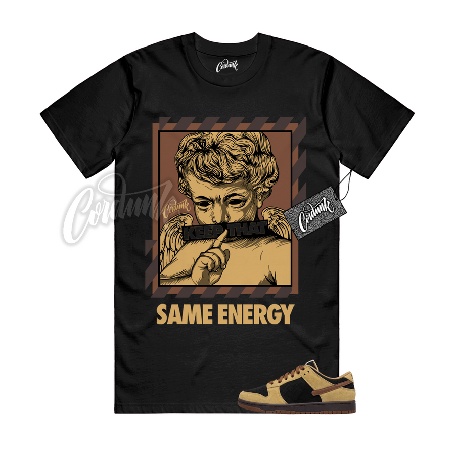 Nike Dunk Filbert Light Chocolate Matching Shirt