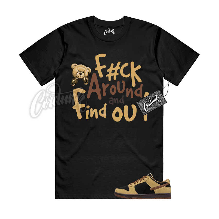 Nike Dunk Filbert Light Chocolate Matching Shirt