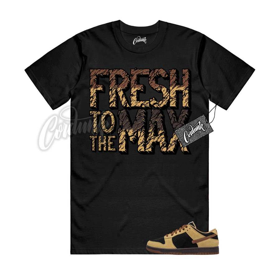 Nike Dunk Filbert Light Chocolate Matching Shirt