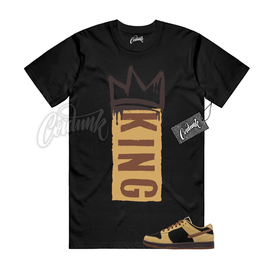 Nike Dunk Filbert Light Chocolate Matching Shirt