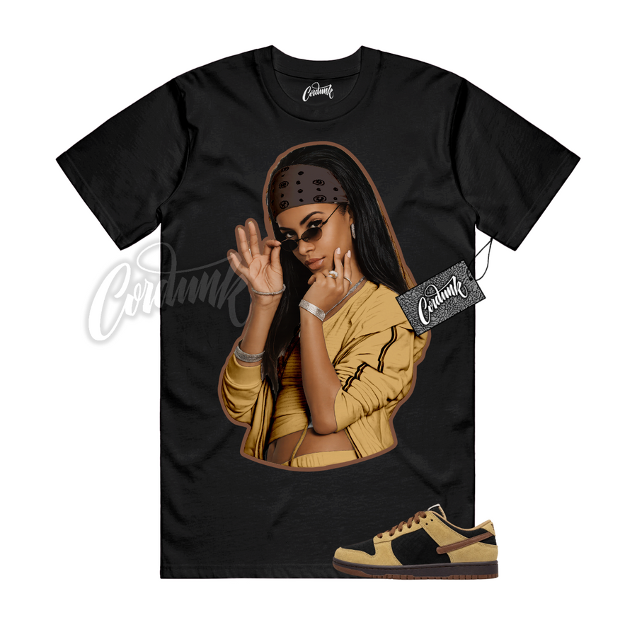 Nike Dunk Filbert Light Chocolate Matching Shirt