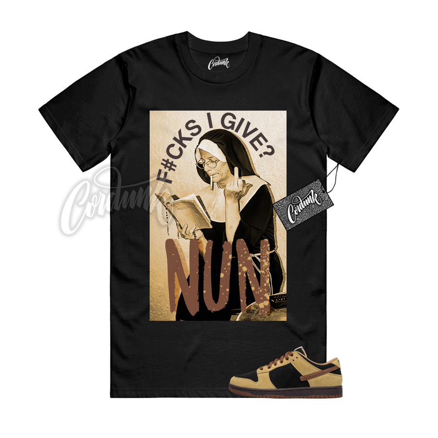 Nike Dunk Filbert Light Chocolate Matching Shirt