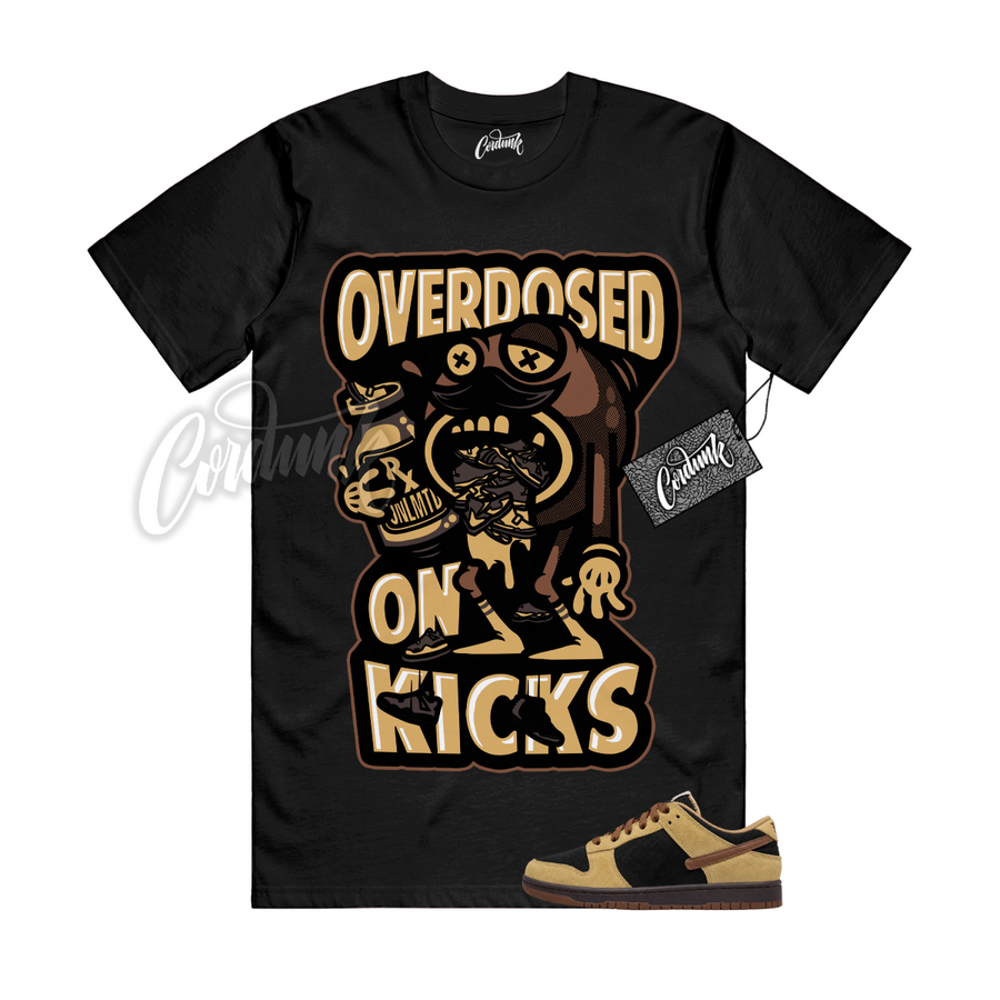 Nike Dunk Filbert Light Chocolate Matching Shirt