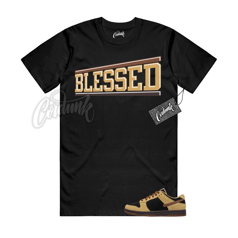 Nike Dunk Filbert Light Chocolate Matching Shirt