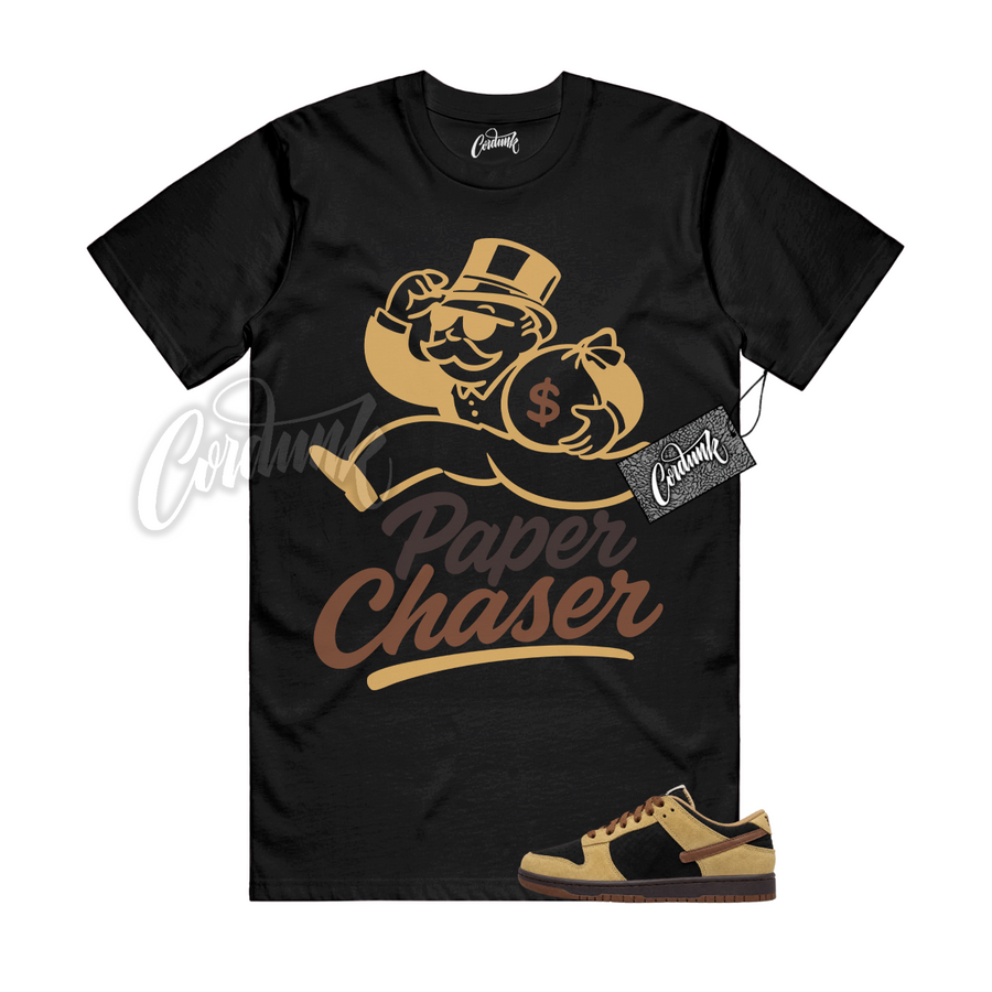 Nike Dunk Filbert Light Chocolate Matching Shirt