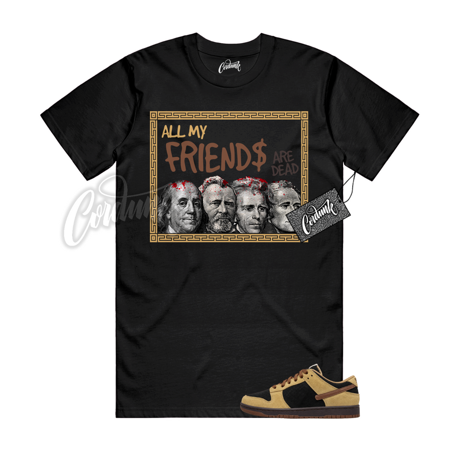 Nike Dunk Filbert Light Chocolate Matching Shirt