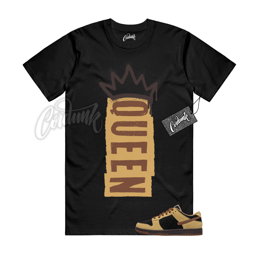Nike Dunk Filbert Light Chocolate Matching Shirt