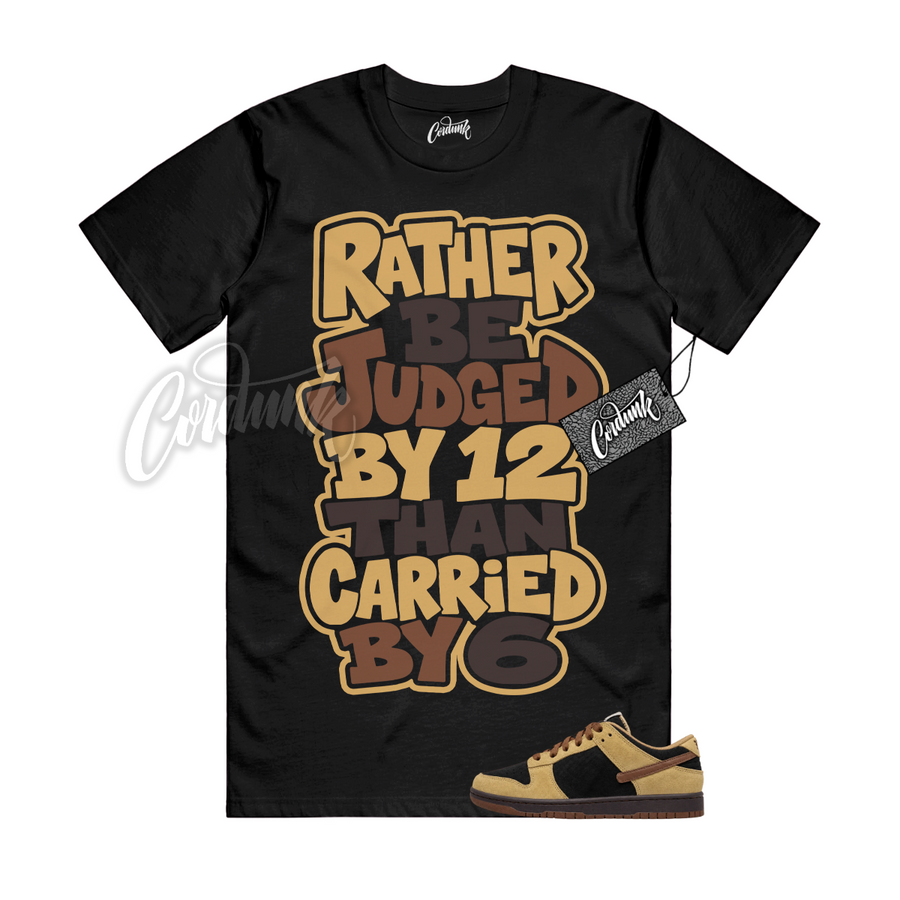 Nike Dunk Filbert Light Chocolate Matching Shirt