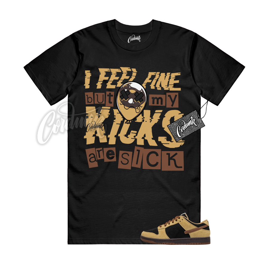 Nike Dunk Filbert Light Chocolate Matching Shirt