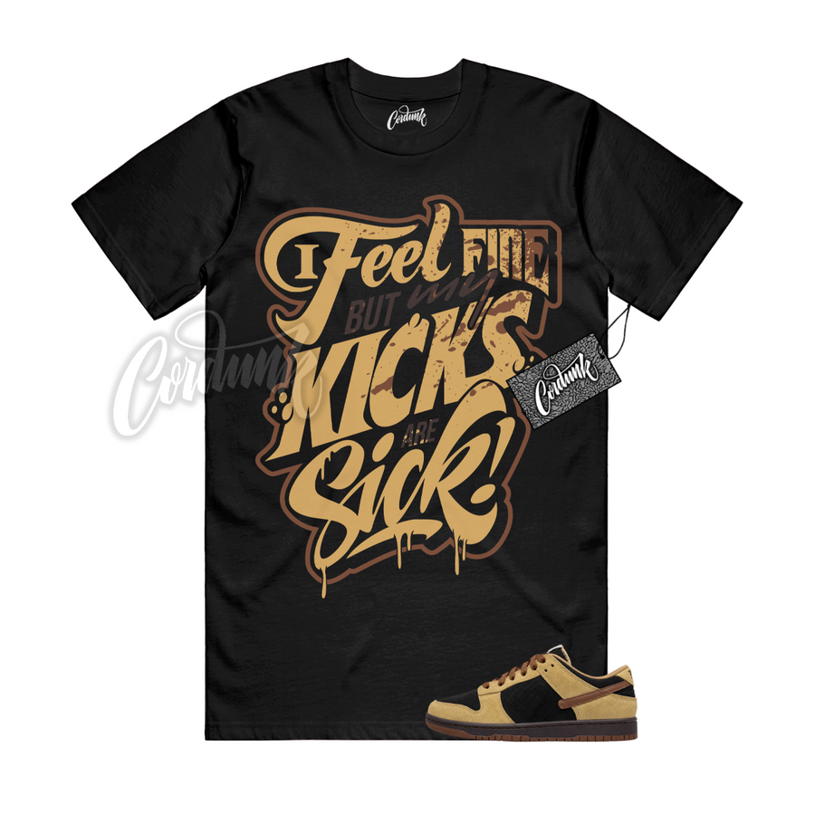 Nike Dunk Filbert Light Chocolate Matching Shirt