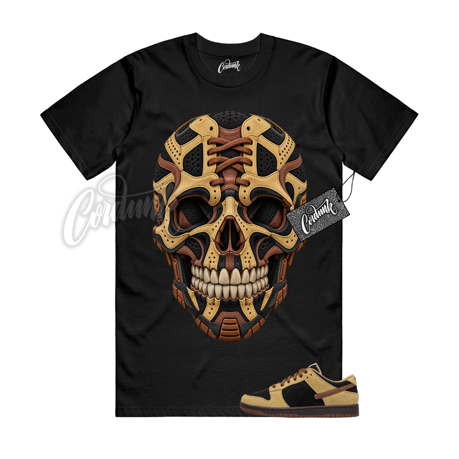 Nike Dunk Filbert Light Chocolate Matching Shirt