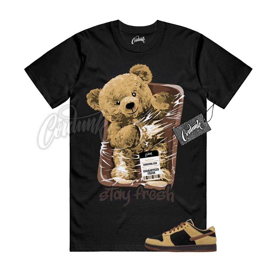 Nike Dunk Filbert Light Chocolate Matching Shirt