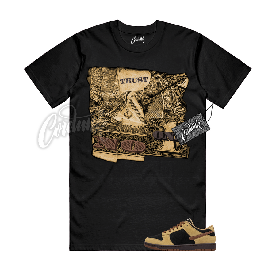 Nike Dunk Filbert Light Chocolate Matching Shirt