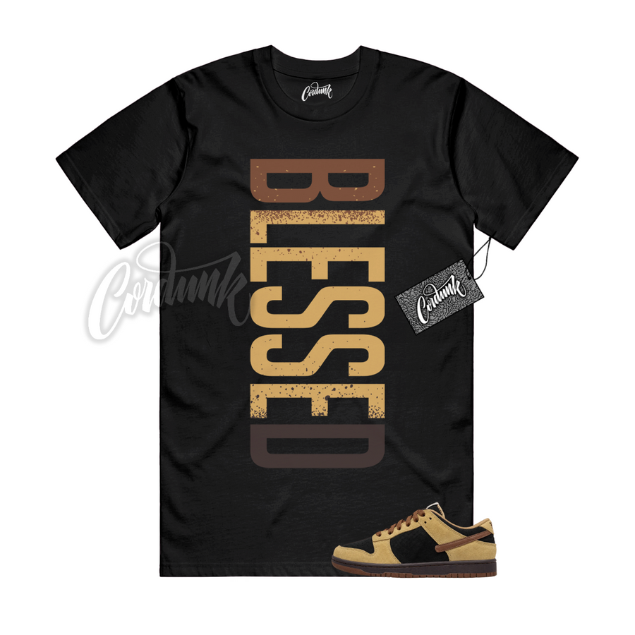 Nike Dunk Filbert Light Chocolate Matching Shirt