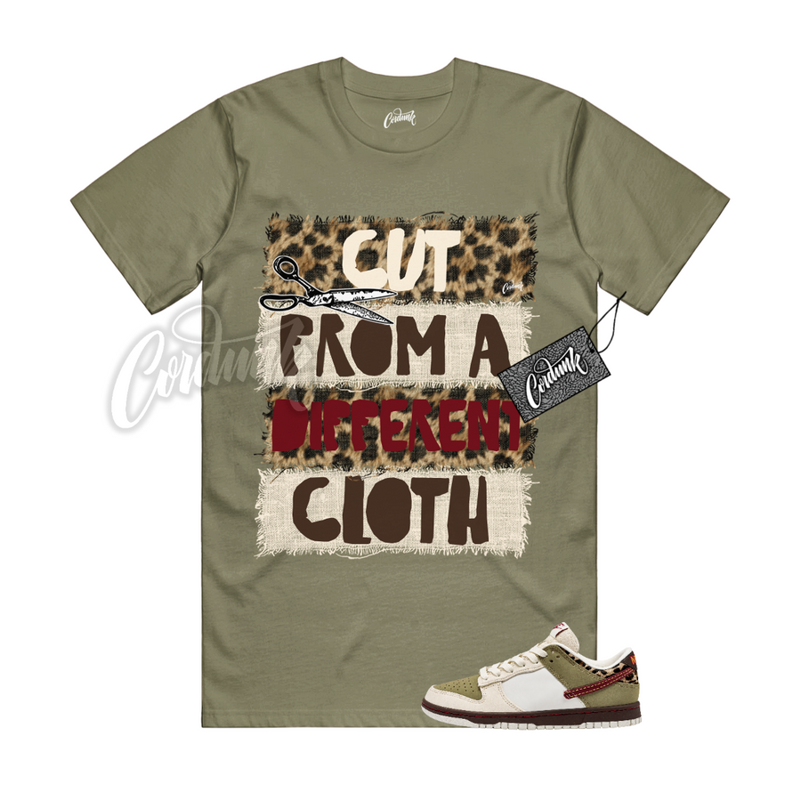 Nike Dunk Leopard Khaki Matching Shirt