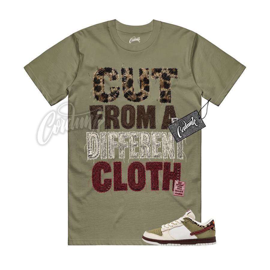 Nike Dunk Leopard Khaki Matching Shirt
