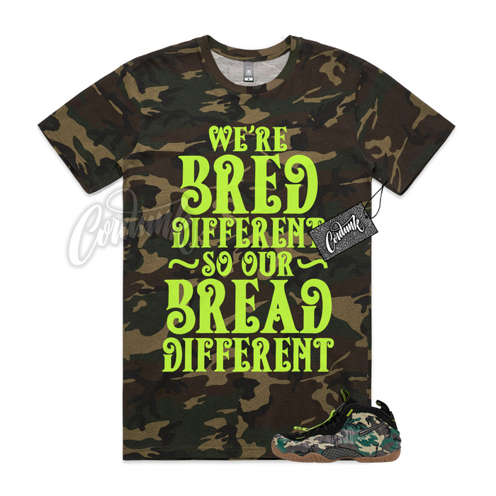 Foamposite Army Camo BREAD