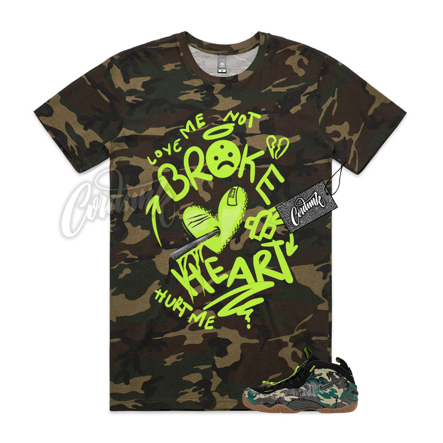 Foamposite Army Camo BROKEN