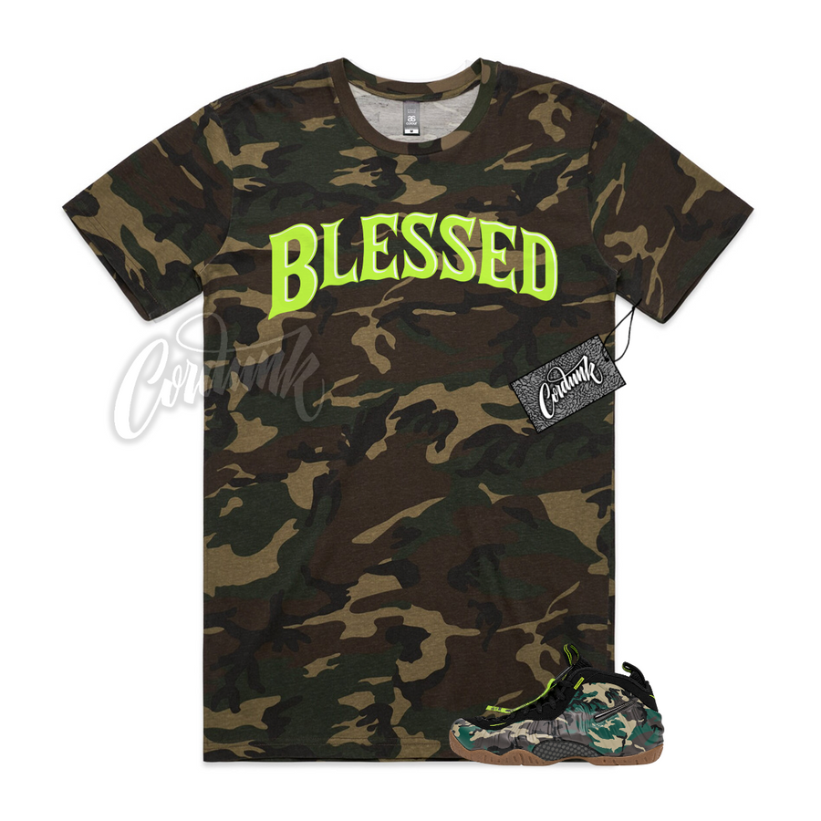 Foamposite Army Camo BW BLS