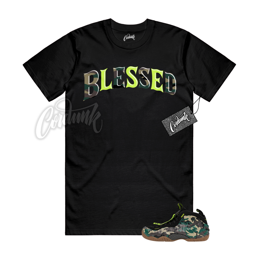 Foamposite Army Camo BW BLS