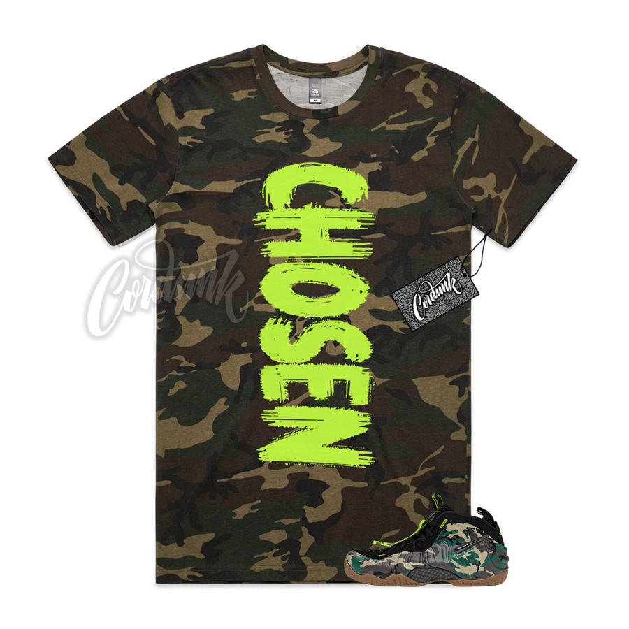 Foamposite Army Camo CHOSEN