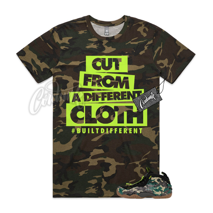 Foamposite Army Camo CLOTH
