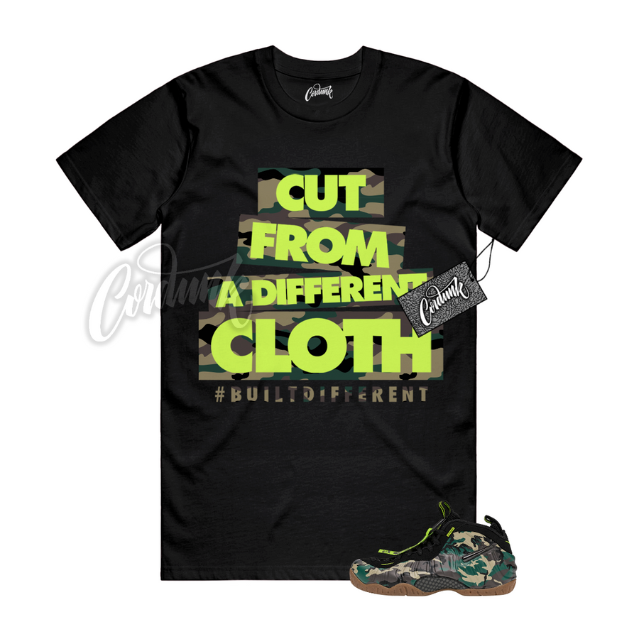 Foamposite Army Camo CLOTH
