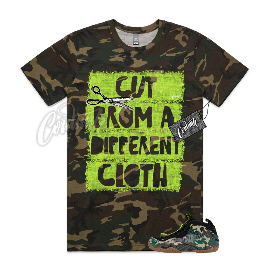 Foamposite Army Camo CUT