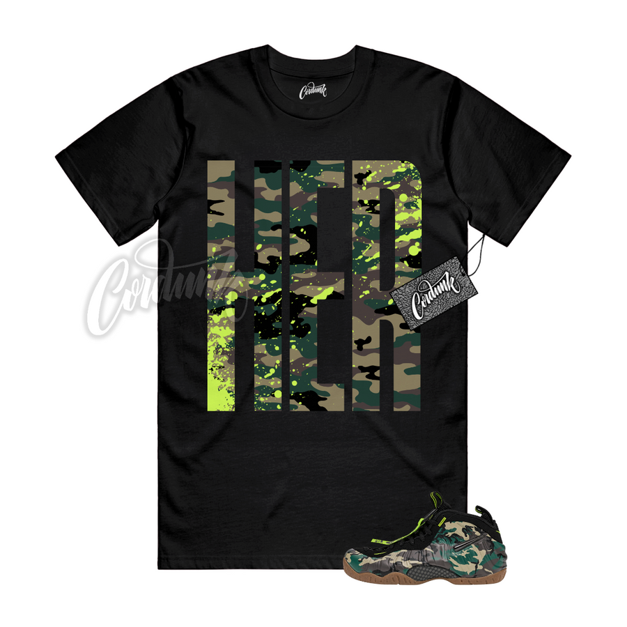 Foamposite Army Camo HERTALL