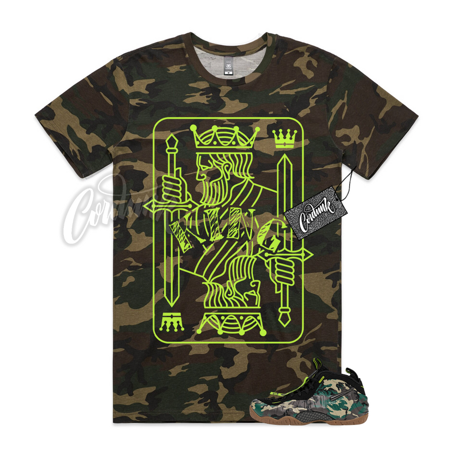 Foamposite Army Camo KING