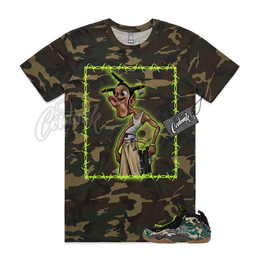 Foamposite Army Camo LDOG