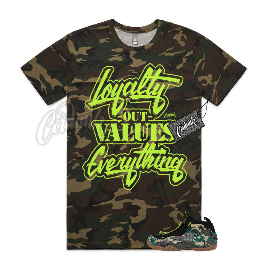 Foamposite Army Camo LYLTY