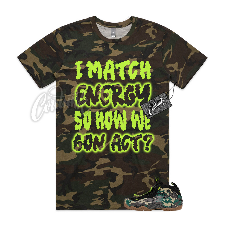 Foamposite Army Camo MATCH